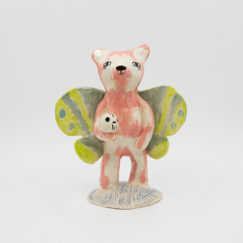 Moumonde-Angelbear Rosa H14cm-Norway Designs