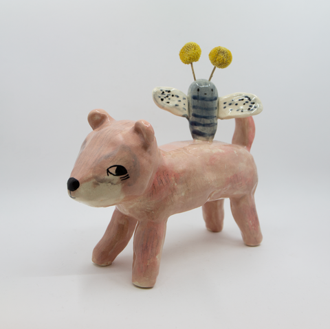 Moumonde-Biebjørn Rosa H20cm-Norway Designs