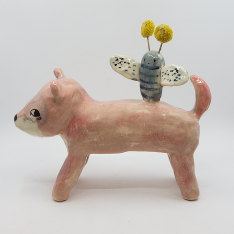 Moumonde-Biebjørn Rosa H20cm-Norway Designs