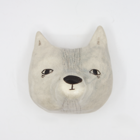 Moumonde-Fox vegghengt Gråblå-Norway Designs