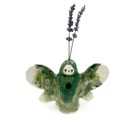 Moumonde-Sommerfugl Grønn Skulptur-Norway Designs