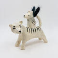 Moumonde-Tigers Hvit/Sort 13cm-Norway Designs