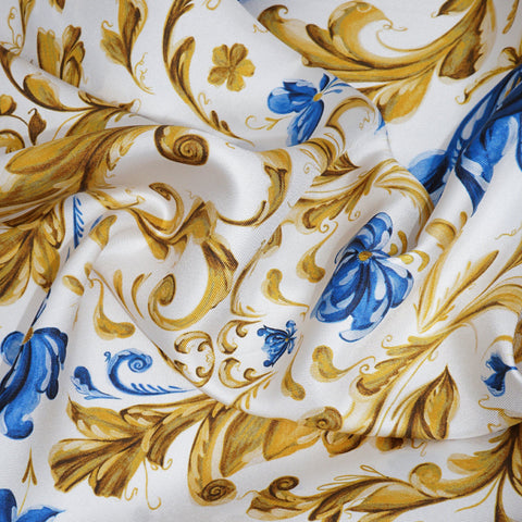 Mykle-Heritage Gullrose Silkeskjerf-Norway Designs
