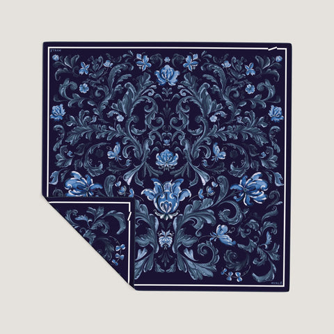 Mykle-Heritage Månerose Silkeskjerf-Norway Designs