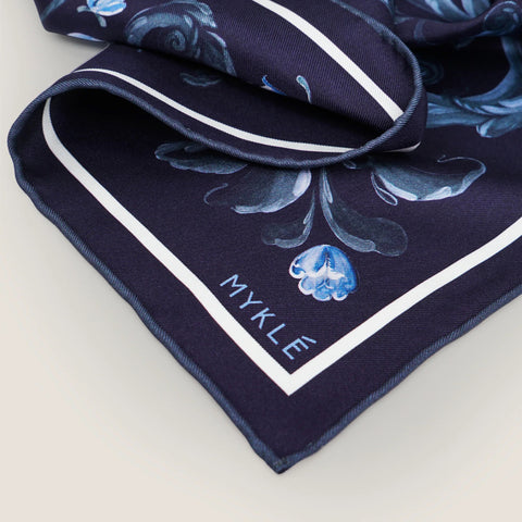 Mykle-Heritage Månerose Silkeskjerf-Norway Designs