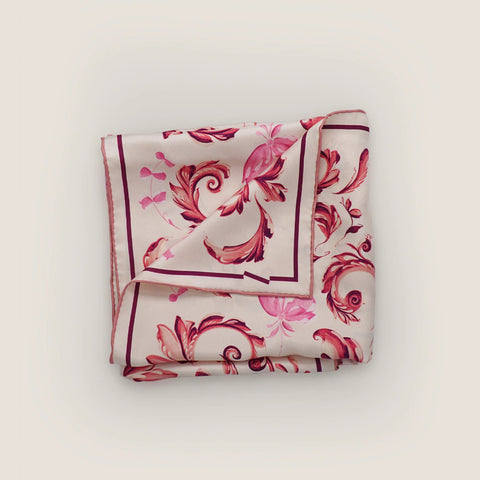 Mykle-Heritage Nyperose Silkeskjerf-Norway Designs