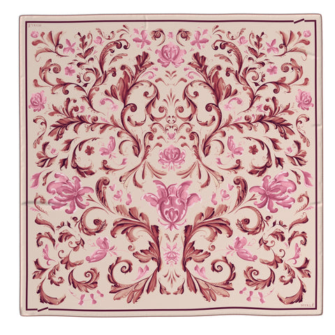 Mykle-Heritage Nyperose Silkeskjerf-Norway Designs