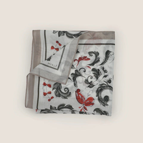 Mykle-Kystrose Skjerf-Norway Designs