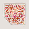 Myklé Heritage Eplerose Silkeskjerf 66x66cm