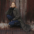 Nygårdsanna - Raglan Coat Harris Tweed - Norway Designs