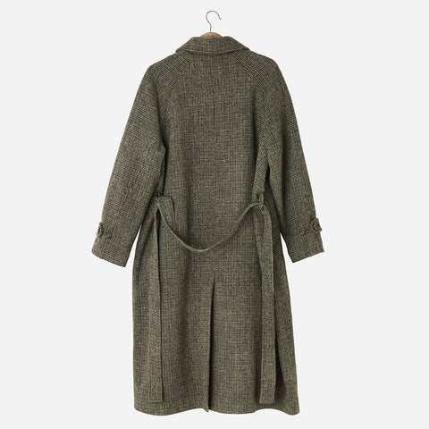 Nygårdsanna - Raglan Coat Harris Tweed - Norway Designs