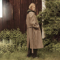 Nygårdsanna - Raglan Coat Harris Tweed - Norway Designs