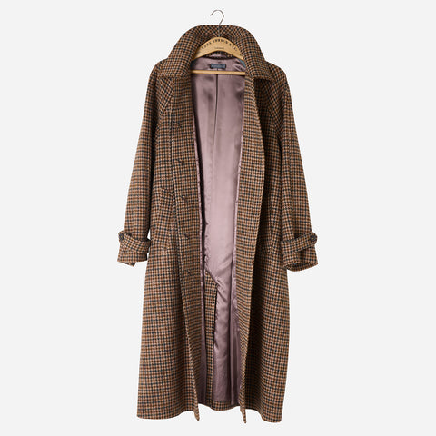 Nygårdsanna - Raglan Coat Harris Tweed - Norway Designs