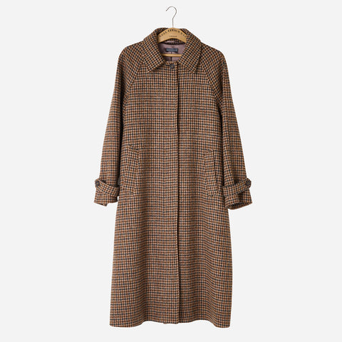 Nygårdsanna - Raglan Coat Harris Tweed - Norway Designs