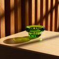 Nedre Foss Sirkel Telysholder 10x5cm New Leaf Green - Norway Designs 