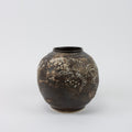 Noor Keramikk-Vase Stengods Liten Penselglasur Brun/Hvit-Norway Designs