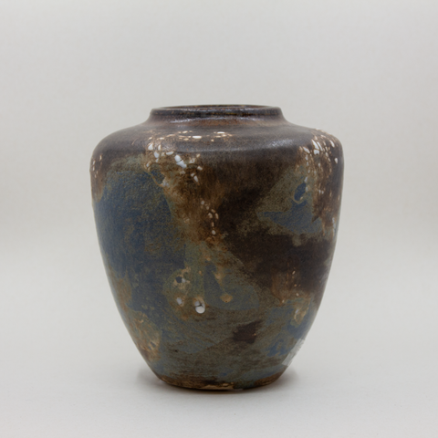 Noor Keramikk-Vase Stengods Natur/Blå-Norway Designs