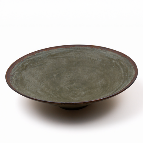 Noor Keramikk-Fat Stengods Grønn/Rust-Norway Designs