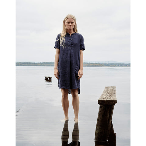 Shirt Dress Indigo - Norway Designs