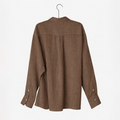 Nygårdsanna-Wrap Shirt Taupe-Norway Designs