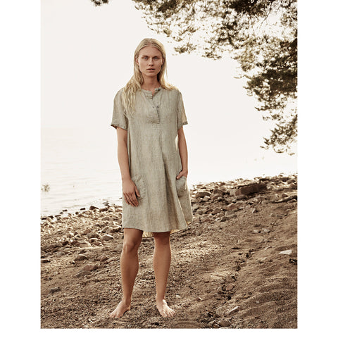 Shirt Dress Sand - Norway Designs