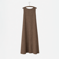 Nygårdsanna-Tie Band Dress Taupe-Norway Designs