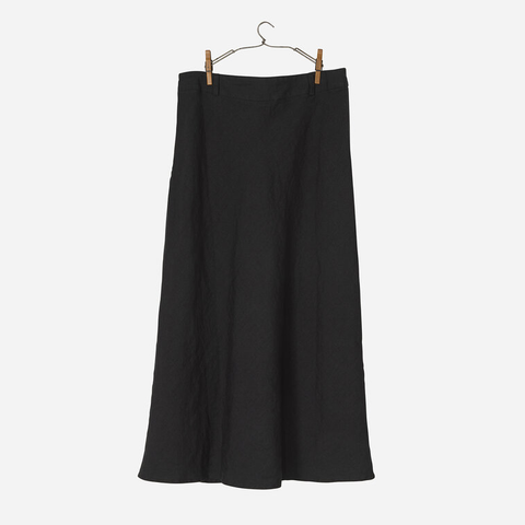 Nygårdsanna-Bias Skirt Black-Norway Designs