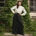 Nygårdsanna-Big Pleat Trousers-Norway Designs
