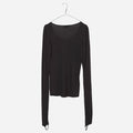 Nygårdsanna-Long Sleeve Top Viscose/Ull-Norway Designs