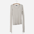 Nygårdsanna-Long Sleeve Top Viscose/Ull-Norway Designs