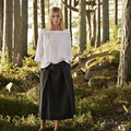 Nygårdsanna-Skirt Dark Grey-Norway Designs