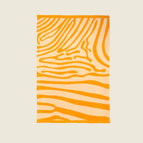 Yellow Maze Badehåndkle - Norway Designs