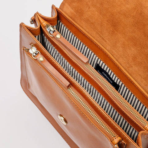 O My Bag-Harper Classic Leather Veske Cognac-Norway Designs