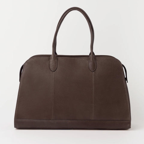 O My Bag Alma 15/16" Soft Grain Leather Chocolate Norway Designs