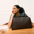 O My Bag Alma 15/16" Soft Grain Leather Chocolate Norway Designs