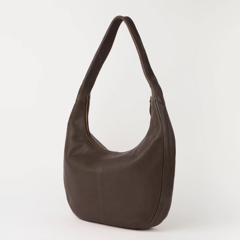 O My Bag Coco Grand Soft Grain Leather Chocolate Norway Designs