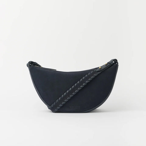 O My Bag Leo Crossbody Suede Universe Blue Norway Designs