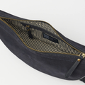 O My Bag Leo Crossbody Suede Universe Blue Norway Designs