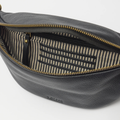 O My Bag Niko Bum Bag Soft Grain Leather Black Norway Designs