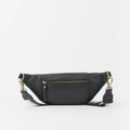O My Bag Niko Bum Bag Soft Grain Leather Black Norway Designs