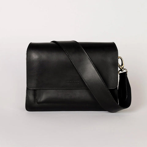 O My Bag-Harper Classic Leather Veske Sort-Norway Designs