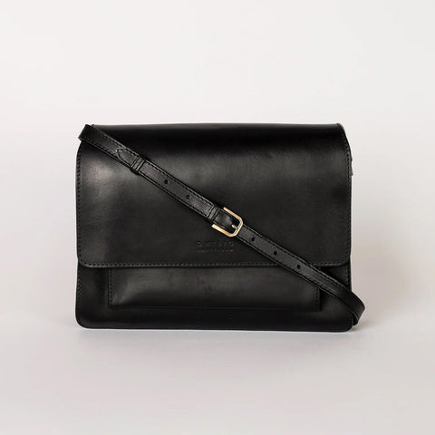 O My Bag-Harper Classic Leather Veske Sort-Norway Designs