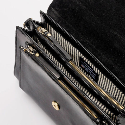 O My Bag-Harper Classic Leather Veske Sort-Norway Designs