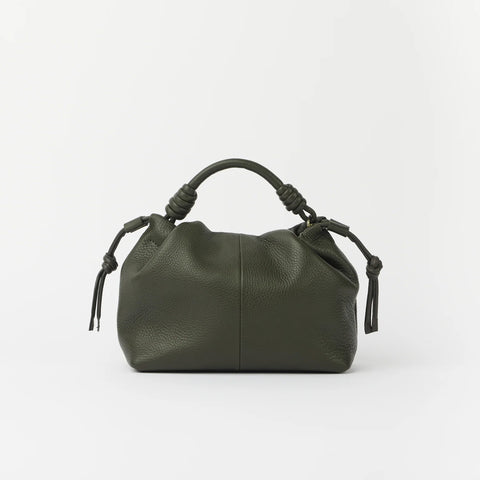 O My Bag Kiki Mini Soft Grain Leather Moss Norway Designs