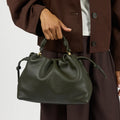O My Bag Kiki Mini Soft Grain Leather Moss Norway Designs