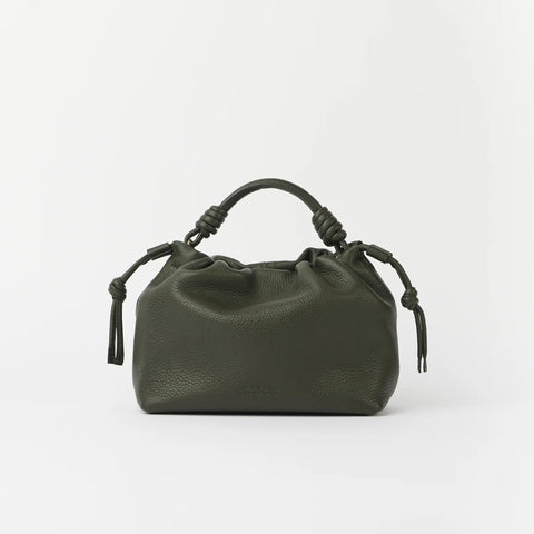 O My Bag Kiki Mini Soft Grain Leather Moss Norway Designs