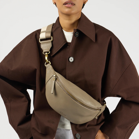 O My Bag Niko Clay Bum Bag Soft Grain Leather Norway Designs