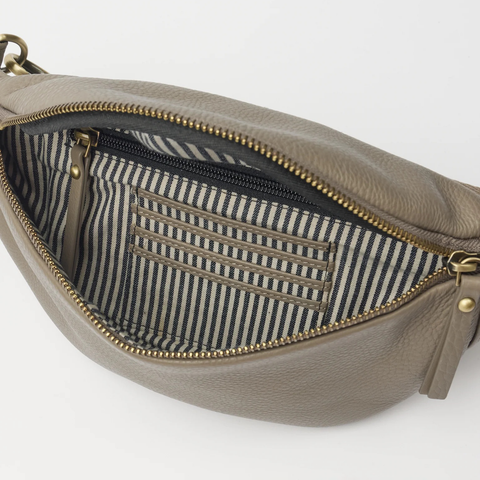 O My Bag Niko Clay Bum Bag Soft Grain Leather Norway Designs