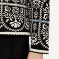 Oleana-Oddrun Cardigan Sort-Norway Designs