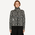 Oleana-Oddrun Cardigan Sort-Norway Designs